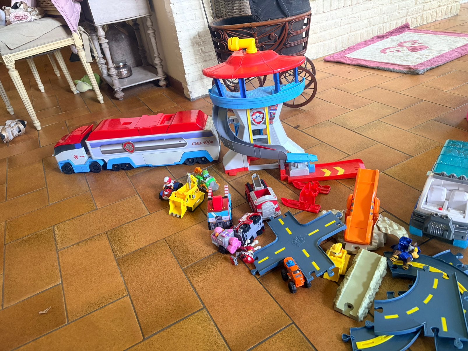 Set paw patrol, Kinderen en Baby's, Ophalen, Gebruikt