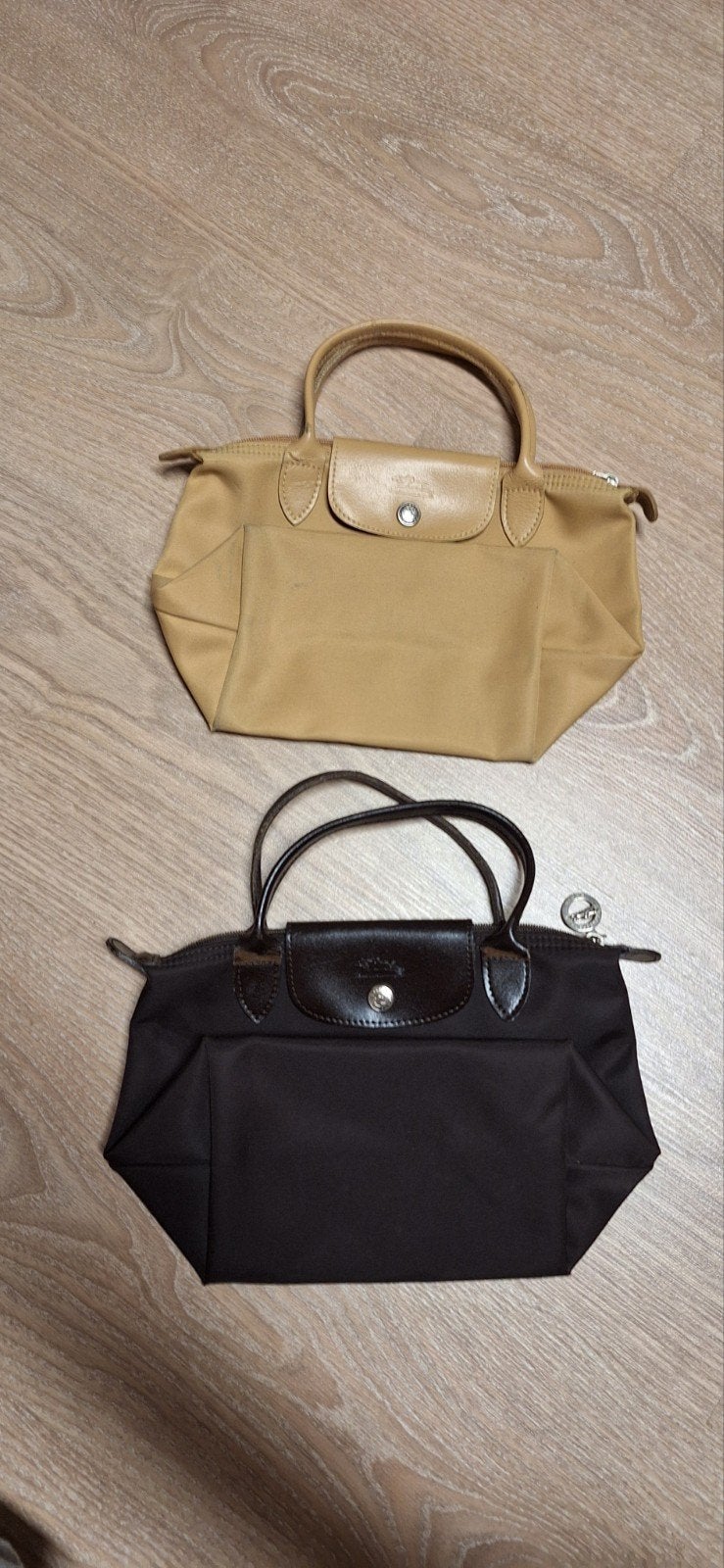 2 tasjes longchamp, Ophalen of Verzenden, Gebruikt