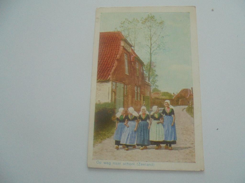 klederdracht, Verzenden, 1920 tot 1940, Gelopen, Klederdracht