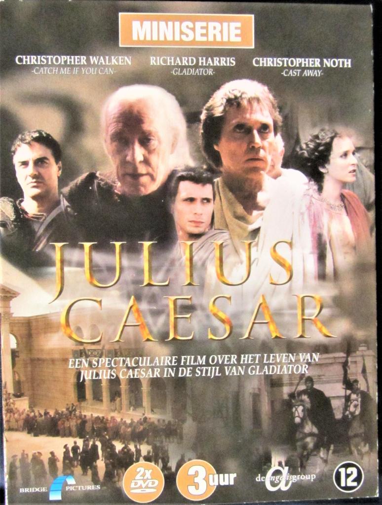 DUBBELE DVD ACTIE- HISTORISCH- JULIUS CAESAR, Alle leeftijden, Ophalen of Verzenden, Zo goed als nieuw, Overige genres