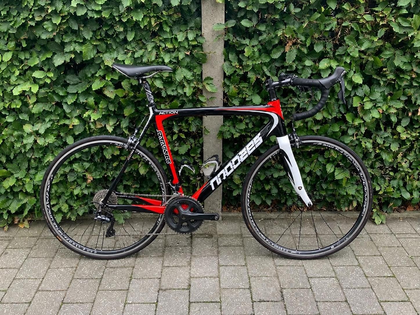 Moozes Mistral maat 54., 28 inch, Gebruikt, Carbon, Meer dan 20 versnellingen