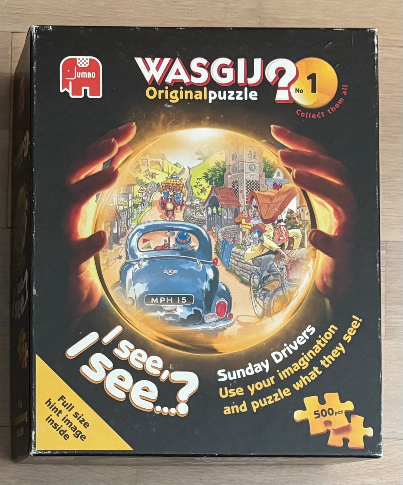Puzzels Wasgij 500 stukjes, Ophalen of Verzenden, 500 t/m 1500 stukjes, Zo goed als nieuw, Legpuzzel