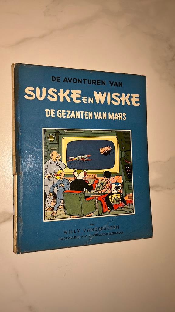 Vandersteen S&W gezanten van mars 1956, Enlèvement ou Envoi, Utilisé