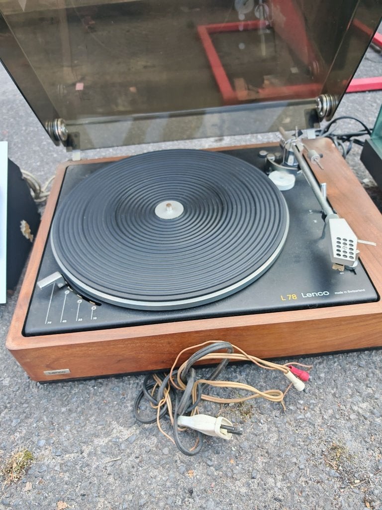 Lenco L78 platenspeler, Audio, Tv en Foto, Platenspelers, Ophalen, Platenspeler