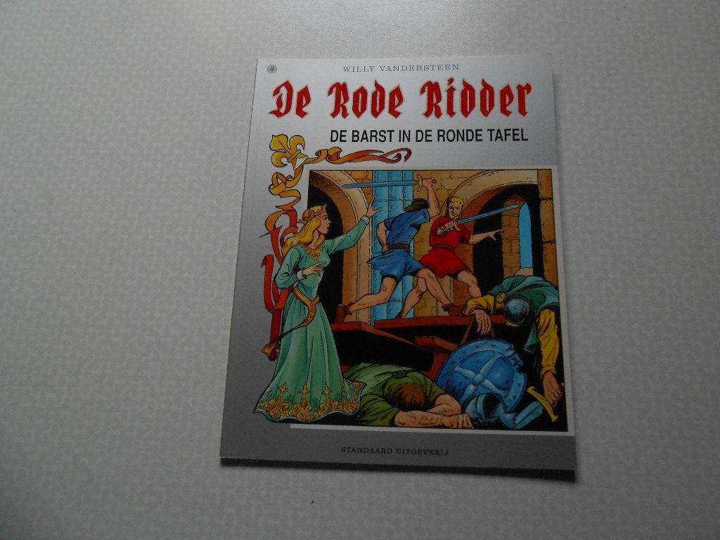 Rode ridder 40 De barst in de ronde tafel 2001., Willy vandersteen, Eén stripboek, Nieuw, Ophalen of Verzenden