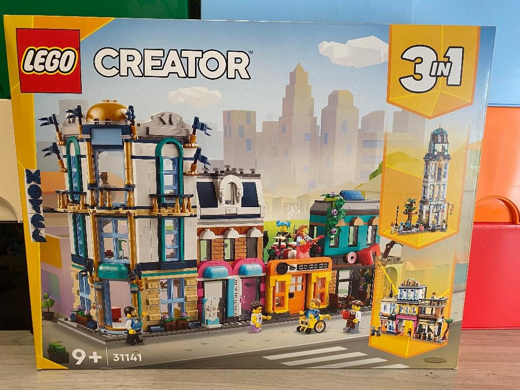 Lego Creator 3-in-1 - 31141 - Main Street, Ophalen, Lego, Nieuw, Ongeopend/sealed