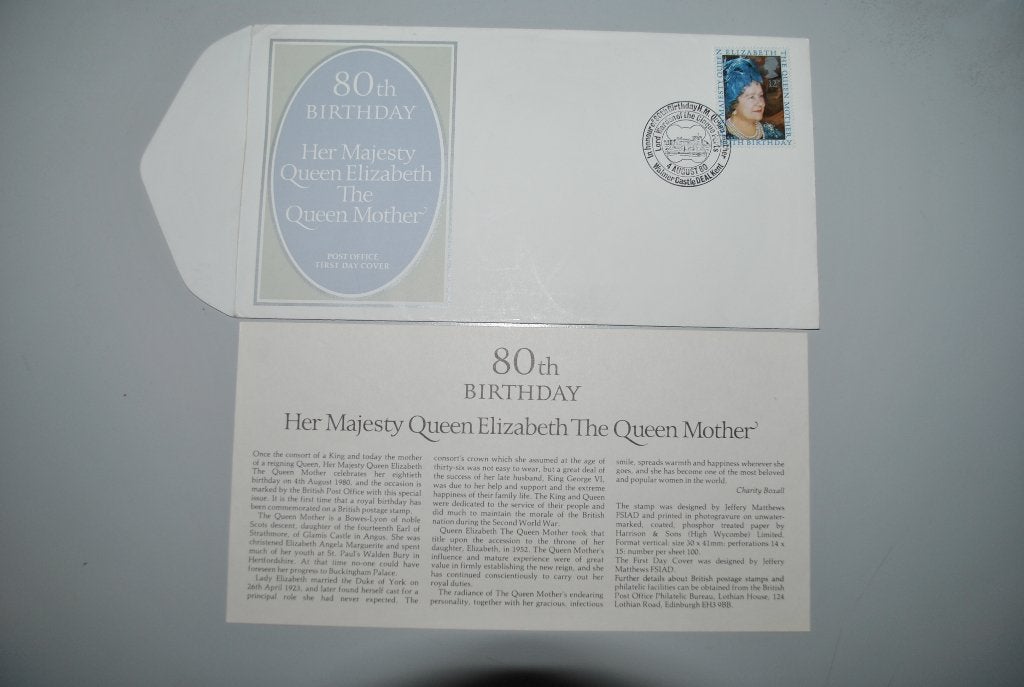 Grande-Bretagne 1980 Enveloppe-souvenir Elizabeth Queen, Postzegels en Munten, Postzegels | Europa | UK, Ophalen of Verzenden