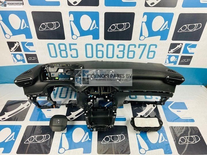 Airbag set PEUGEOT 208 2008 II Dashboard GT-LINE STIKSEL ORI, Autos : Pièces & Accessoires, -, Utilisé, -, Enlèvement ou Envoi