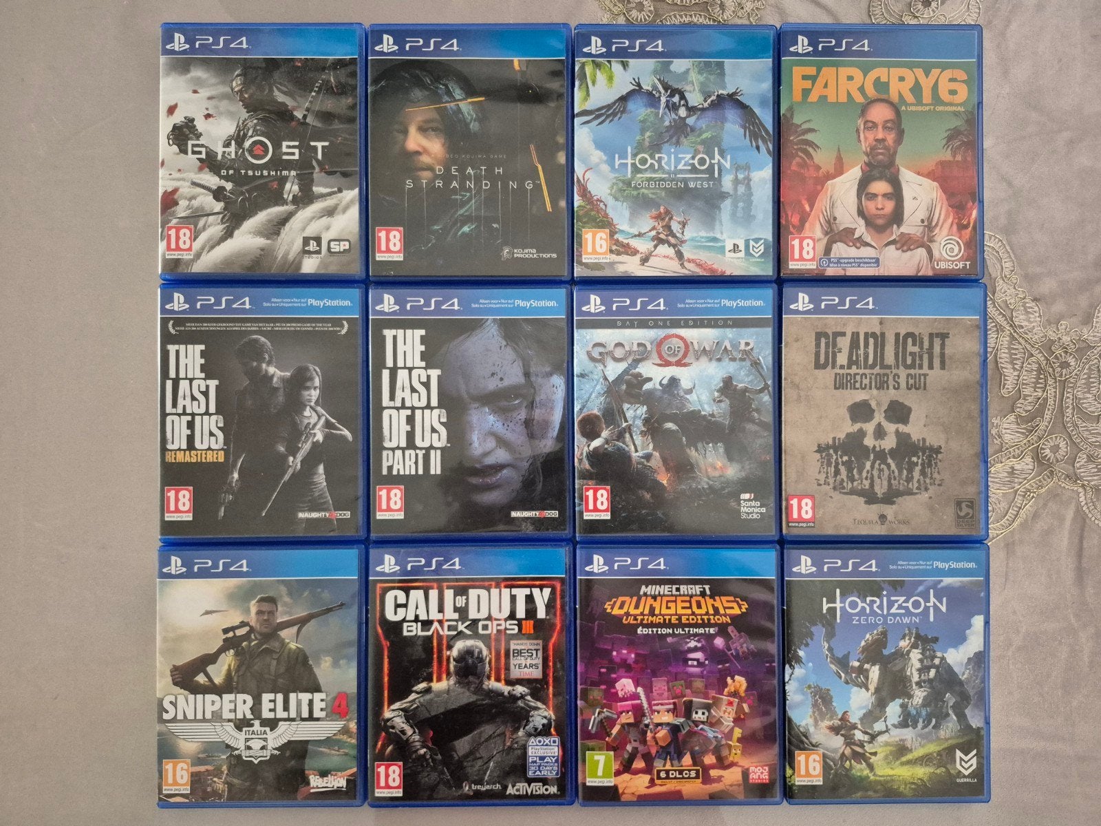 Verschillende Ps4 games, Games en Spelcomputers, Ophalen