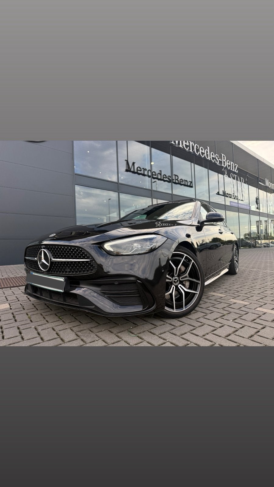 MERCEDES-BENZ C 200 DIESEL – 2023 | PACK AMG | FULL OPTIONS, Autos, Cuir, Achat, Noir, 5 portes