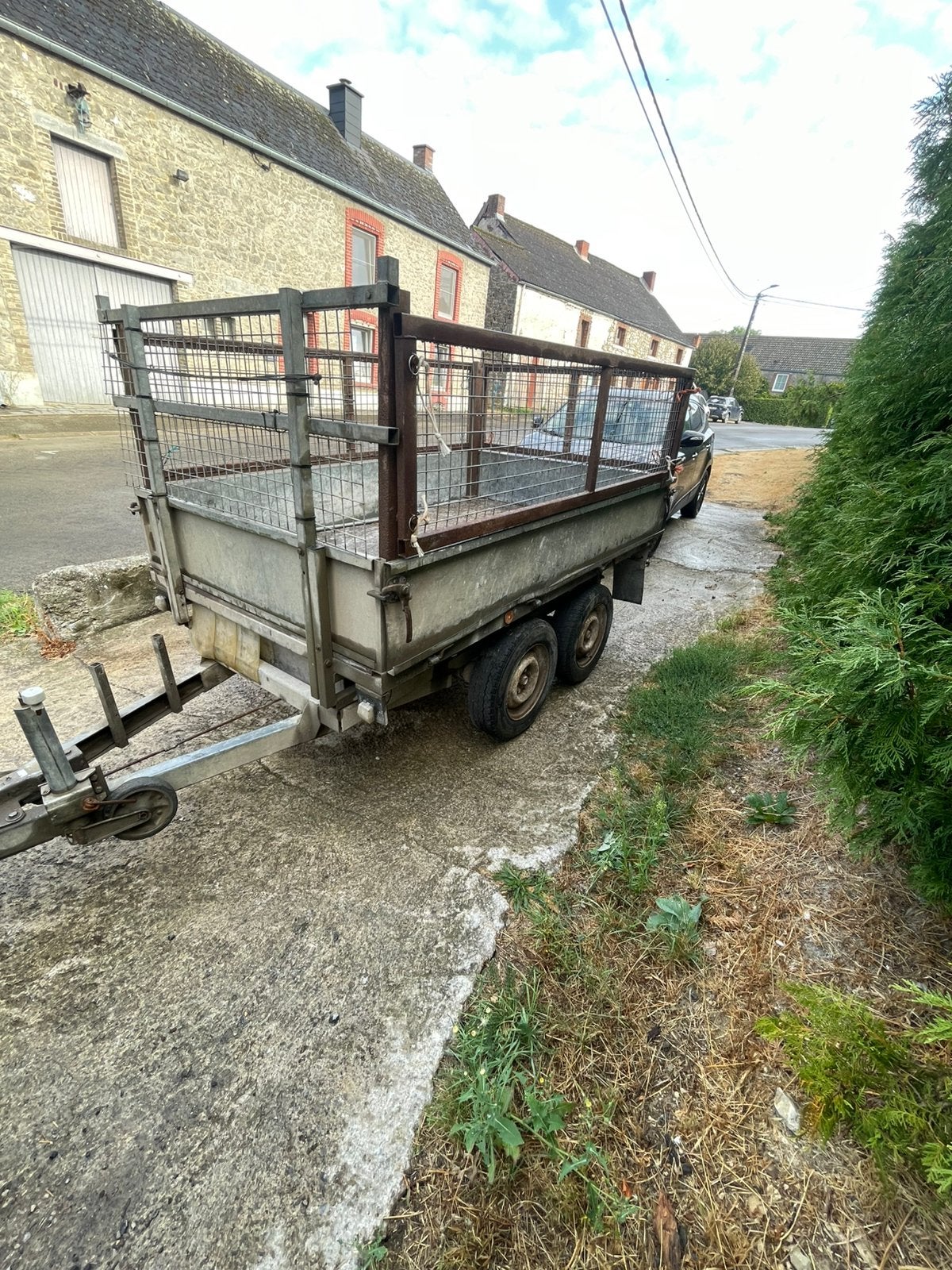 Remorque benne 2t, Autos : Divers, Remorques, Enlèvement, Utilisé