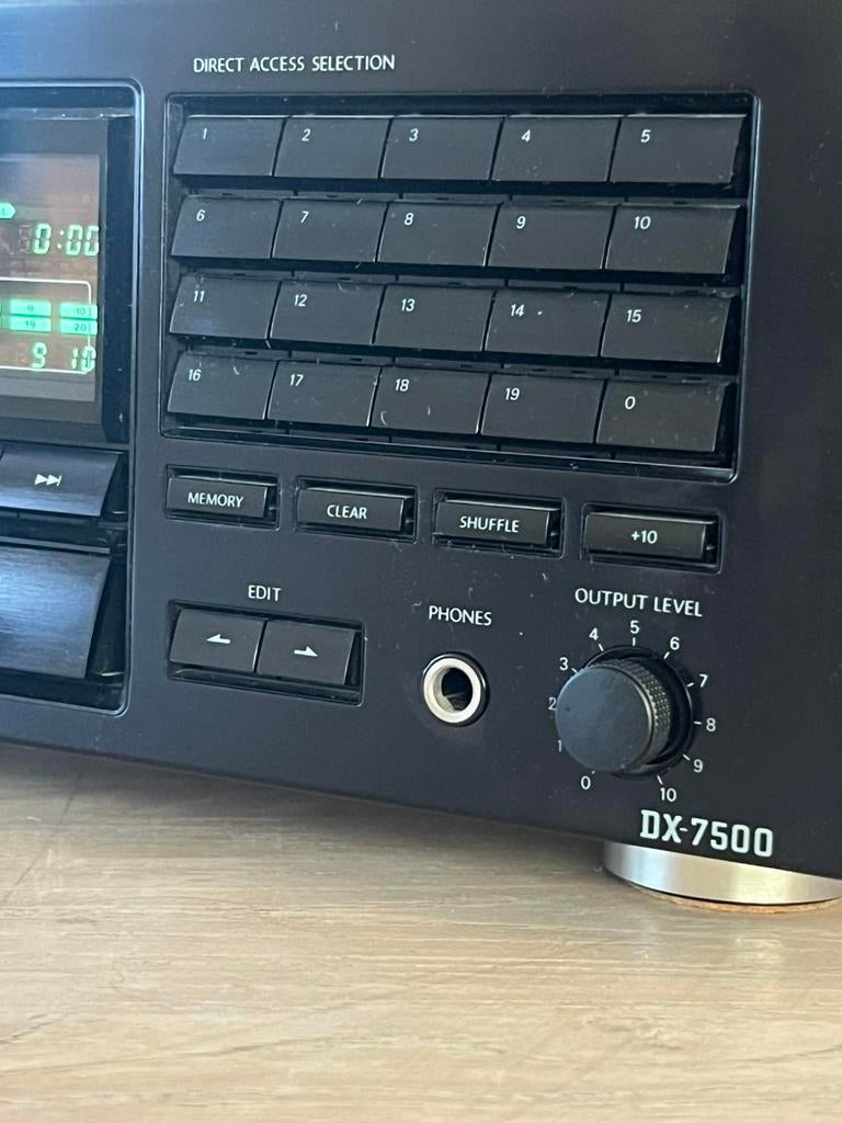 Te koop ONKYO INTEGRA DX-7500 cd-speler, Audio, Tv en Foto, Ophalen, Gebruikt