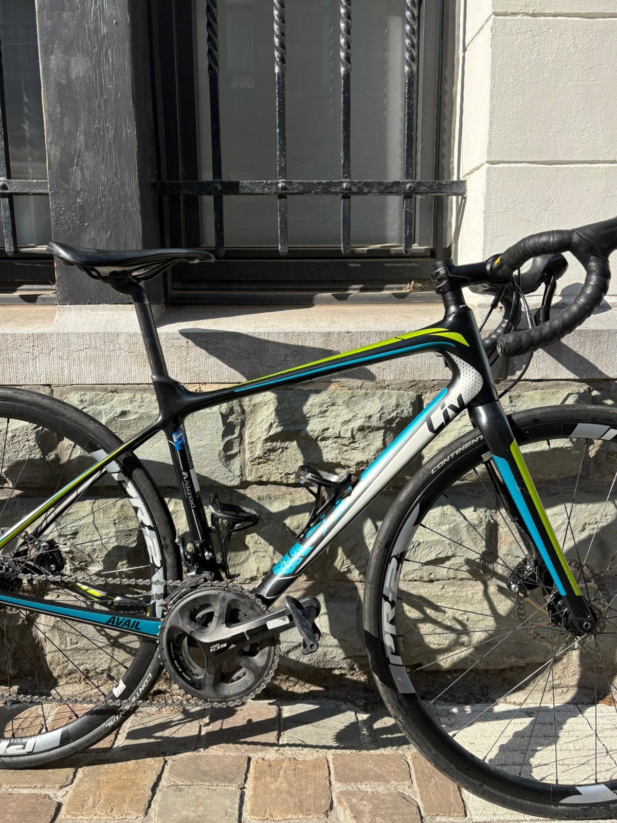 Liv / Giant Avail - Carbone - Shimano 105 11v Disc, 49 à 53 cm, Comme neuf, Enlèvement, Frein à disque