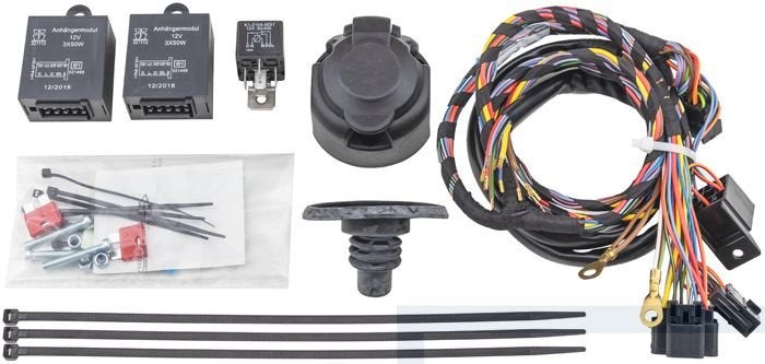 Volvo 13 polige  kabel set trekhaak S60 met grijze stekker 2