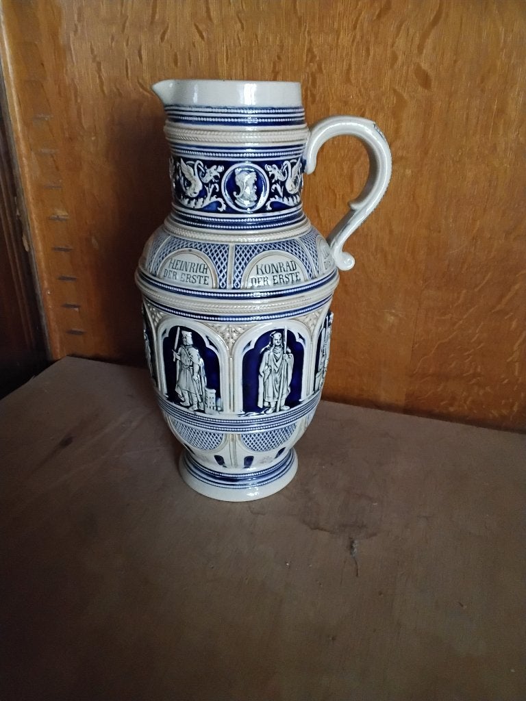 Ancienne cruche a biere allemande, Ophalen of Verzenden