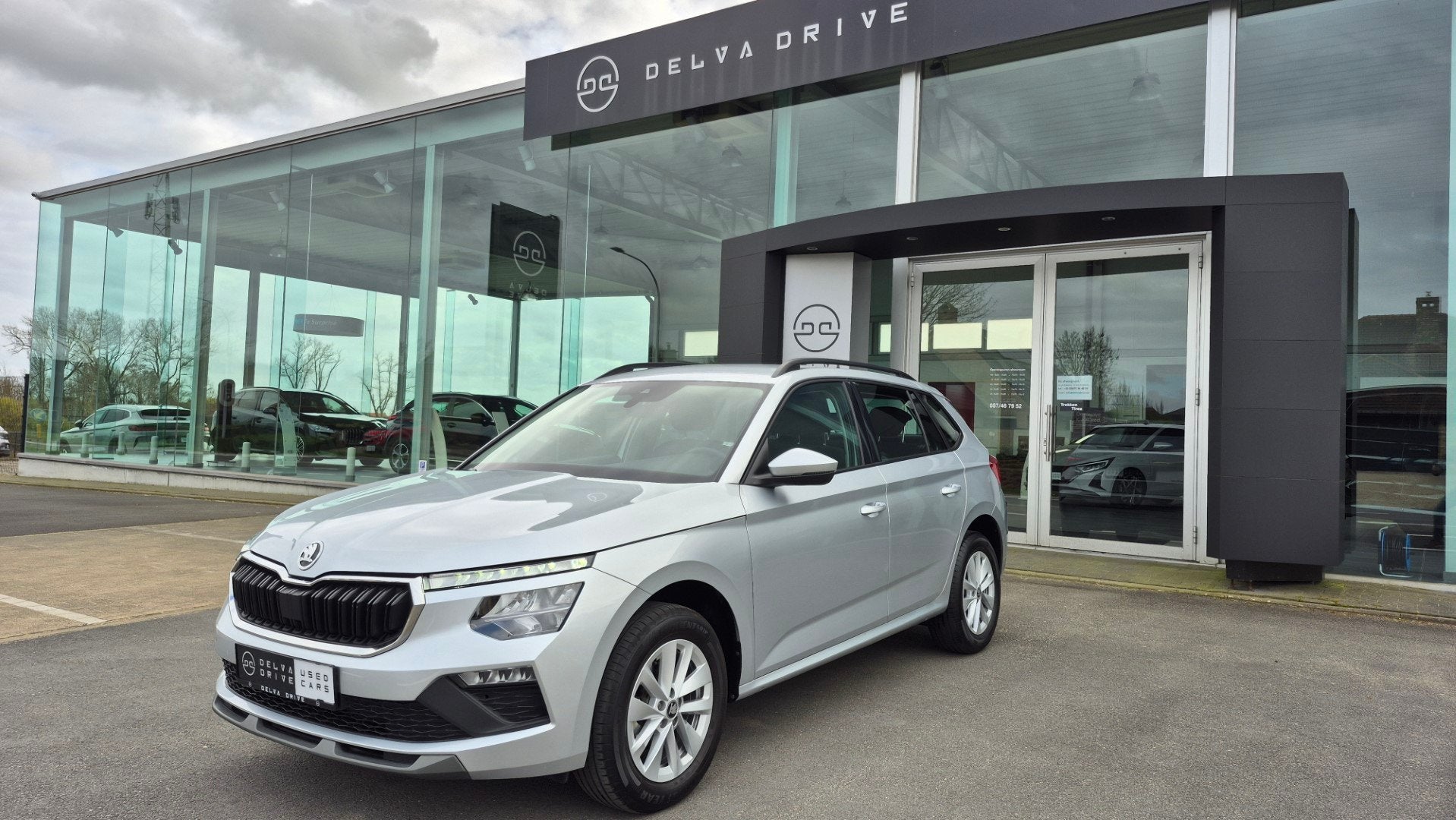 Skoda Kamiq 1.0 TSi Selection, Autos, Argent ou Gris, Achat, Entreprise, Boîte manuelle