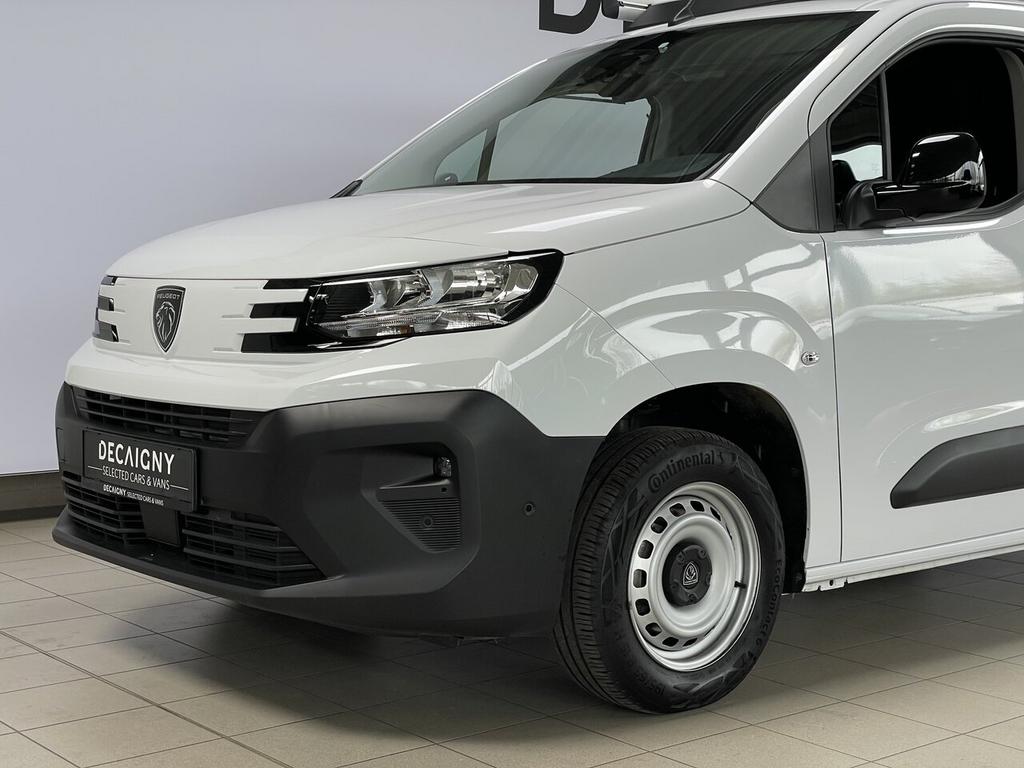 Peugeot Partner 1.5D 102pk 3pl *Camera*App Connect*houtbekl, Auto's, Voorwielaandrijving, Wit, 1393 kg, 102 pk
