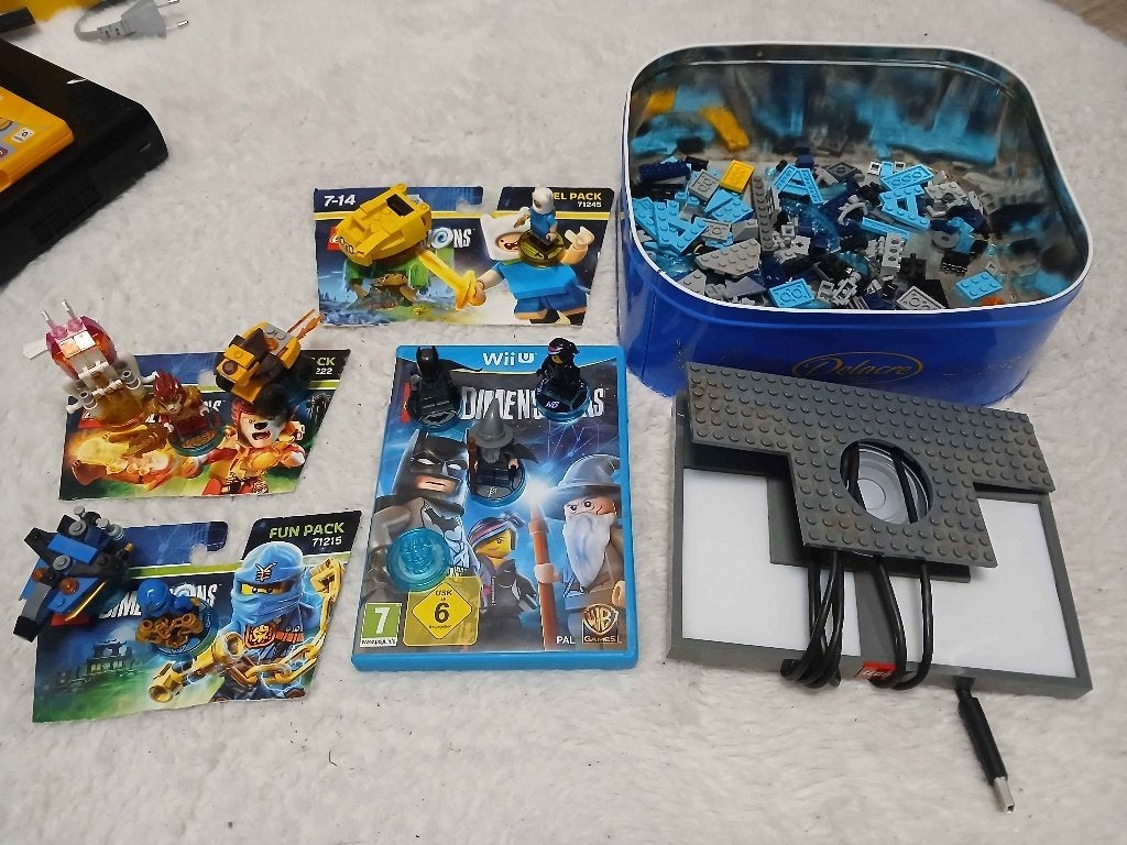 Dimensions LEGO + 3 packs inclus, Consoles de jeu & Jeux vidéo, Jeux | Nintendo Wii U, Neuf, 2 joueurs, À partir de 7 ans, Aventure et Action