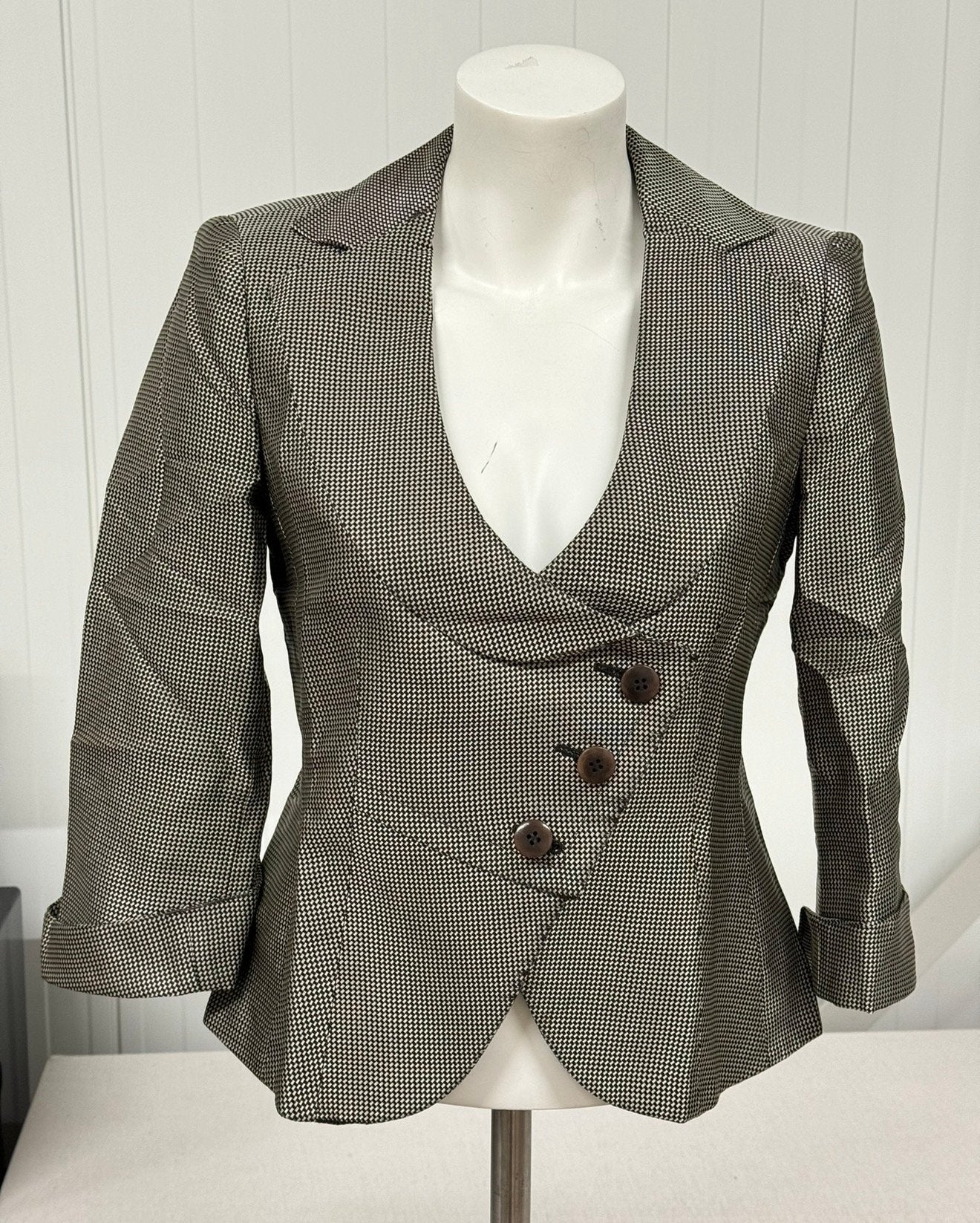 Armani Collezioni - Veste blazer pour femme M-40, Taille 38/40 (M), Enlèvement ou Envoi, Comme neuf, Multicolore