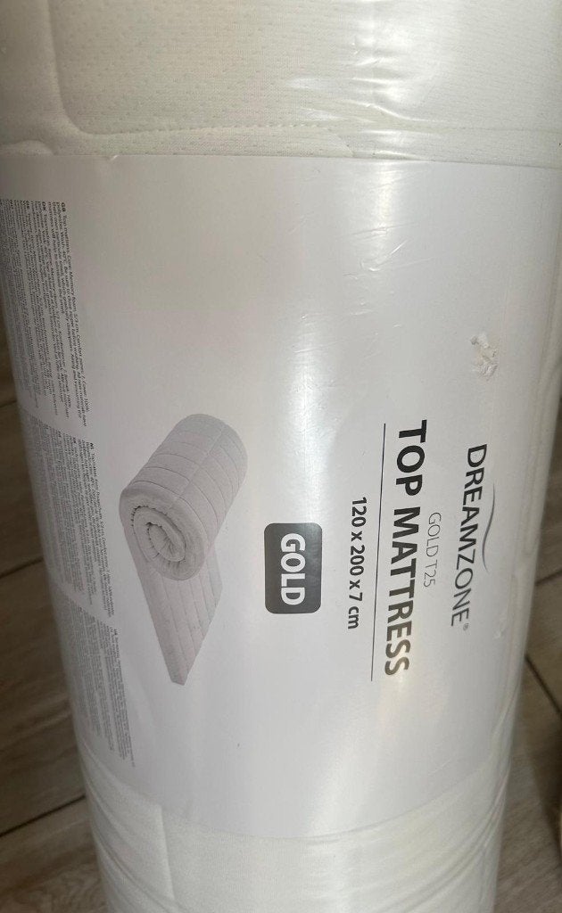 Surmatelas dreamzone 120x200cm, Enlèvement ou Envoi, 200 cm, 120 cm, Matelas