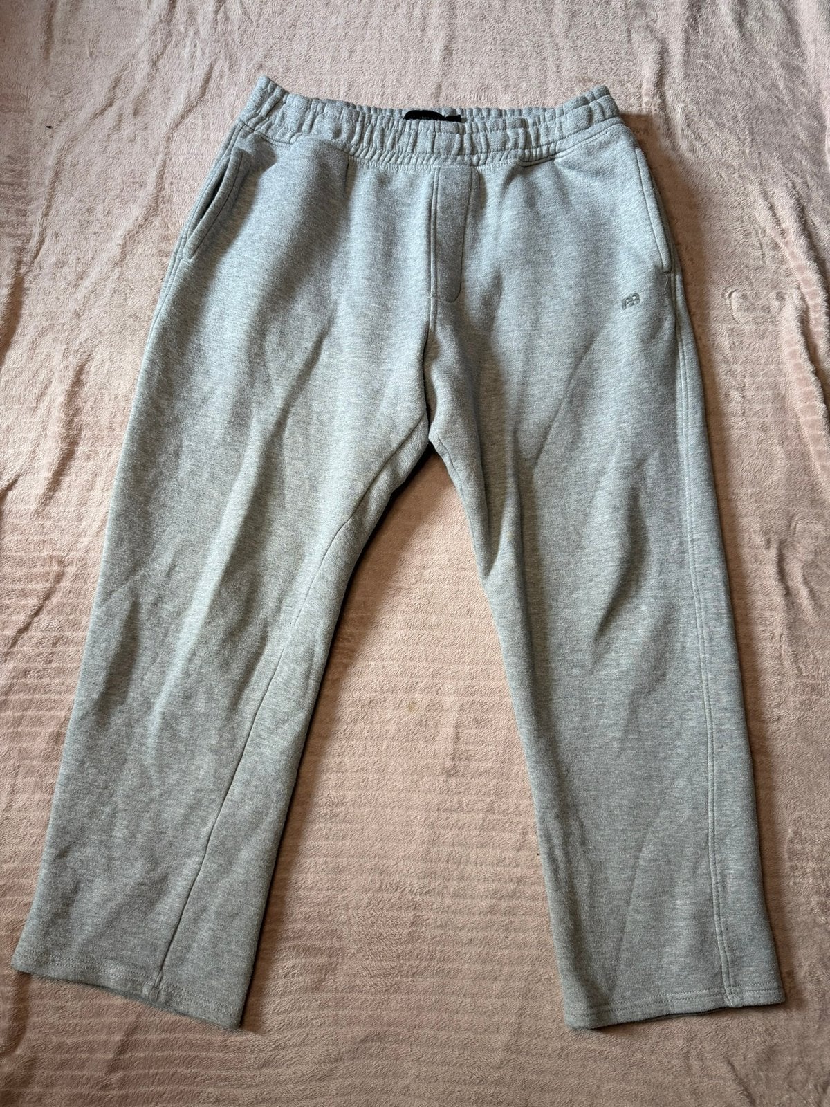 Jogging gris Pull&Bear - Taille L (large), Kleding | Heren, Broeken en Pantalons, Verzenden, Zo goed als nieuw, Grijs