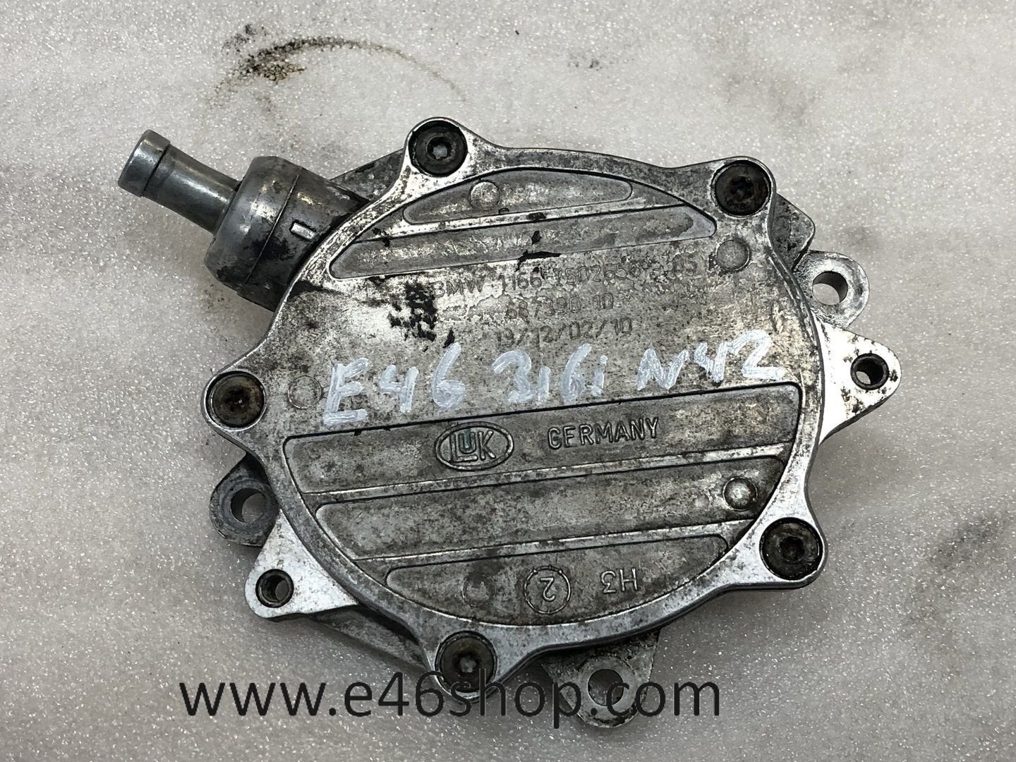 VACUUMPOMP BMW E46 316i 318i n42 2001 tm 2005, Auto-onderdelen, Gebruikt, -, -, Ophalen of Verzenden