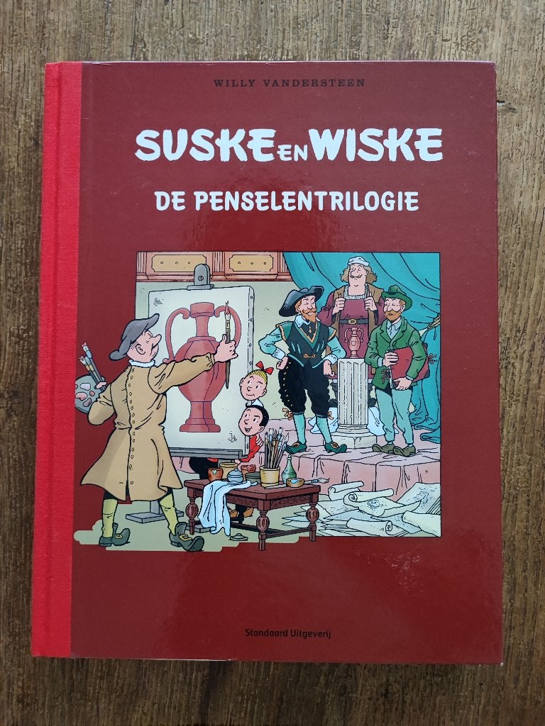 Suske en Wiske - De Penselentrilogie, Boeken, Gelezen, Complete serie of reeks, Studio  Vandersteen, Ophalen of Verzenden