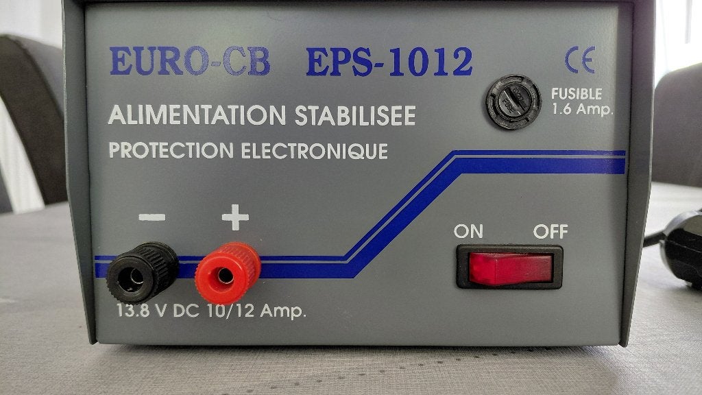 12 Volt gestabiliseerde voeding Euro Cb EPS 1012, Ophalen of Verzenden, Zo goed als nieuw