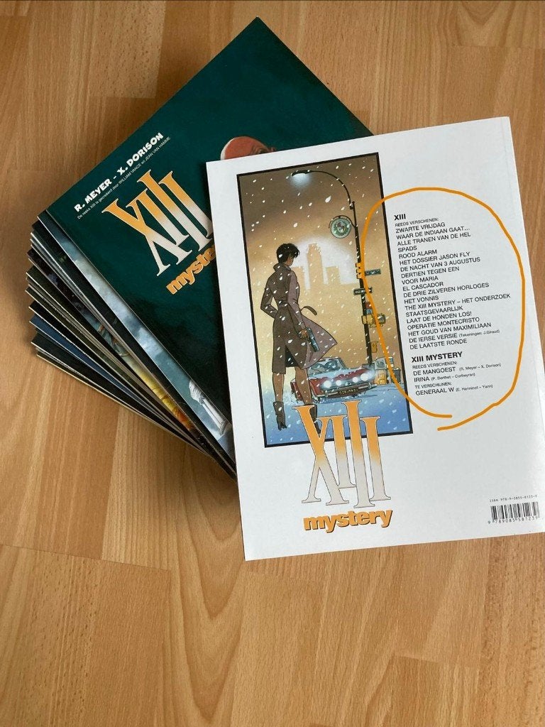 Strips XIII Mystery, Boeken, Ophalen, Zo goed als nieuw, Diverse Auteurs