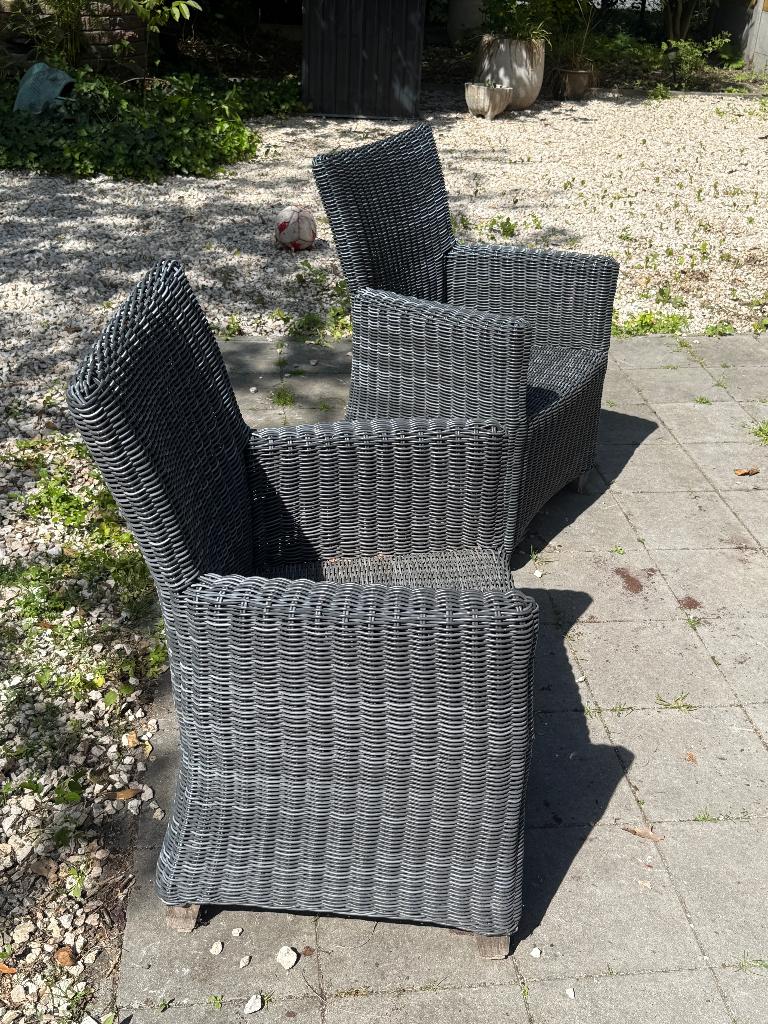 Tuinstoelen 6X, Tuin en Terras, Ophalen, Zo goed als nieuw