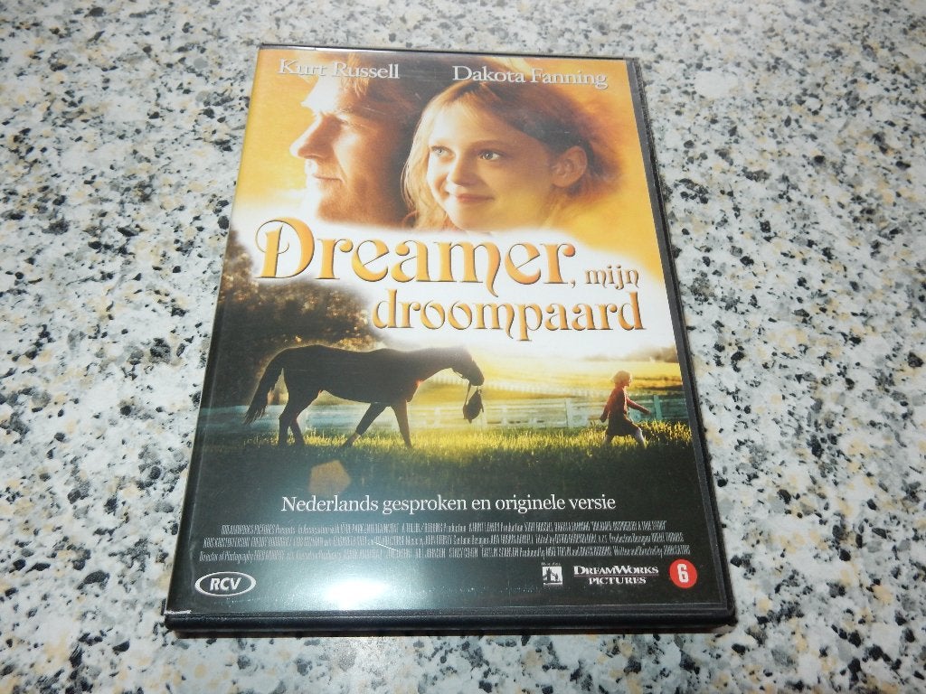 nr.1249 - Dvd: dreamer, mijn droompaard - familiefilm, Cd's en Dvd's, Dvd's | Kinderen en Jeugd, Nederlands, Ophalen of Verzenden