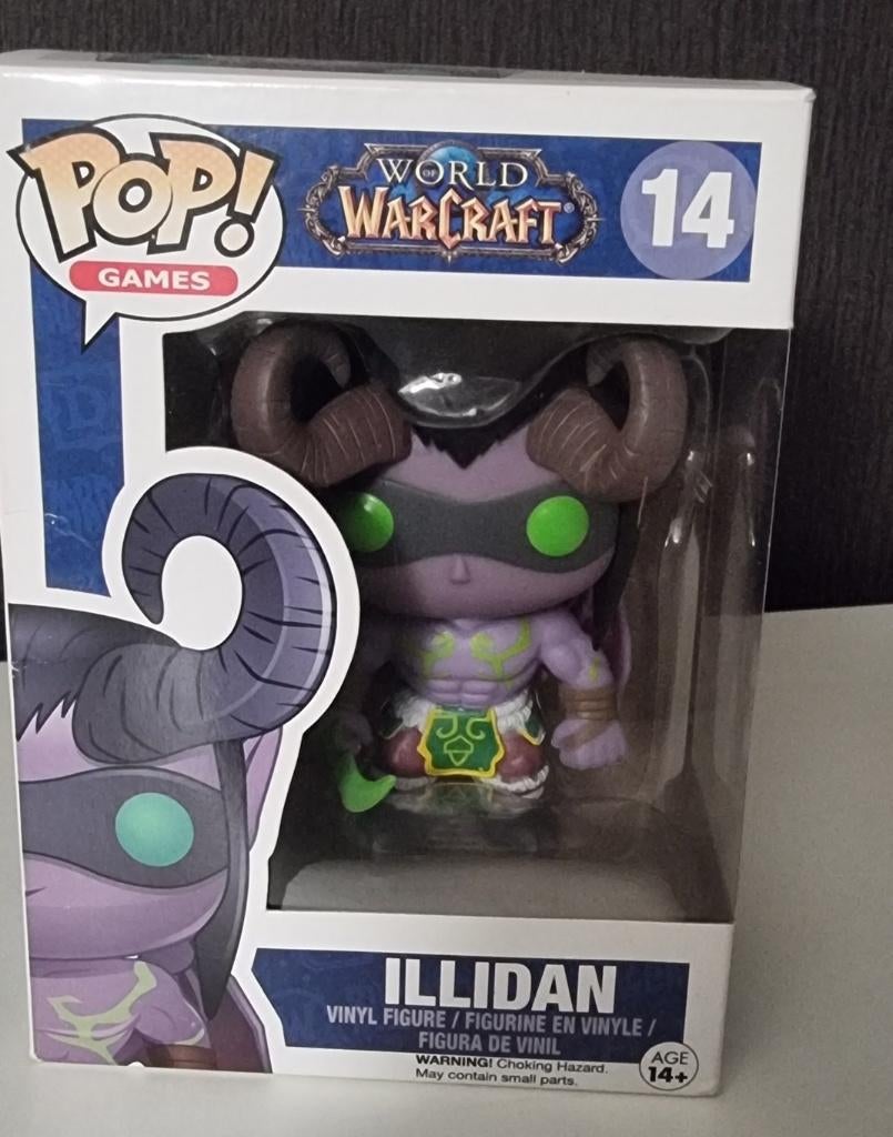 World of Warcraft POP Games 14 Illidan, Verzamelen, Beelden en Beeldjes, Zo goed als nieuw, Ophalen