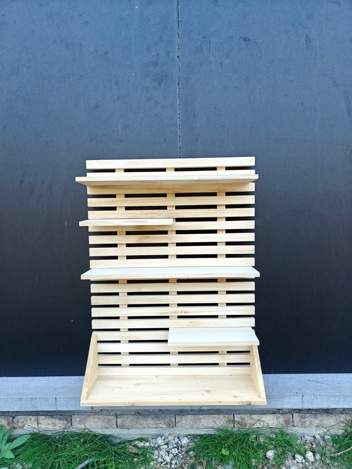 Stand/Rek in hout, Enlèvement, Comme neuf, Planche