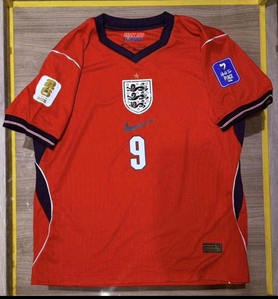 Engeland Kane Uitshirt Origineel WorldCup Nieuw 2026, Verzenden