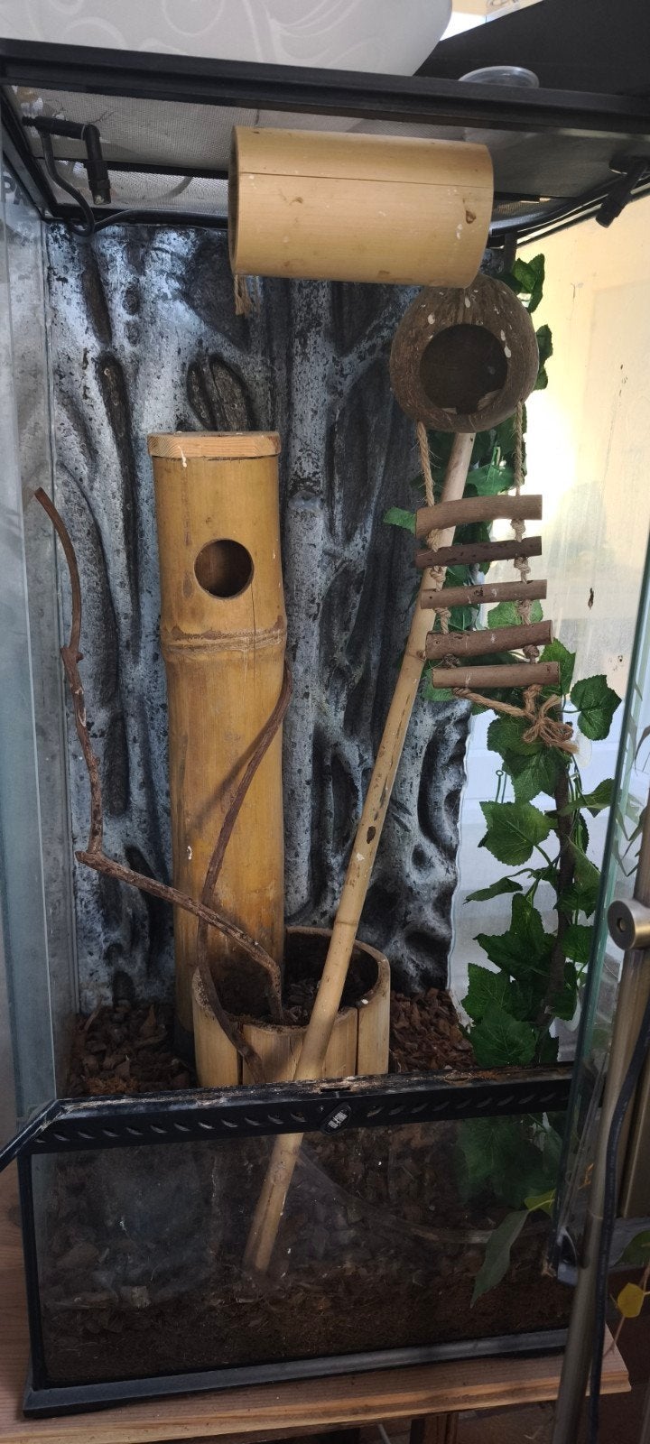 exo terra 45x45x90, Dieren en Toebehoren, Ophalen, Zo goed als nieuw, Terrarium of Paludarium