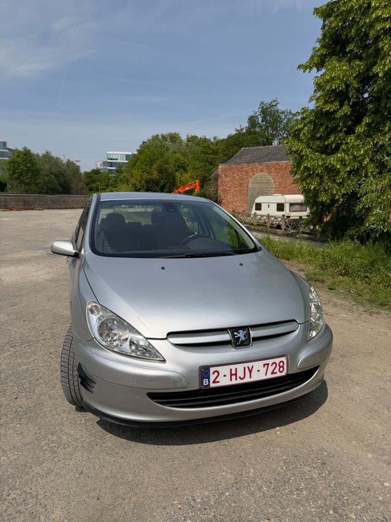 Peugeot 307 (automaat), Alcantara, Berline, Particulier, Zilver of Grijs