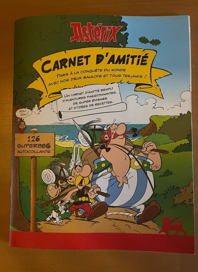 Autocollants Astérix action Delhaize, Collections, Autres supermarchés, Enlèvement ou Envoi