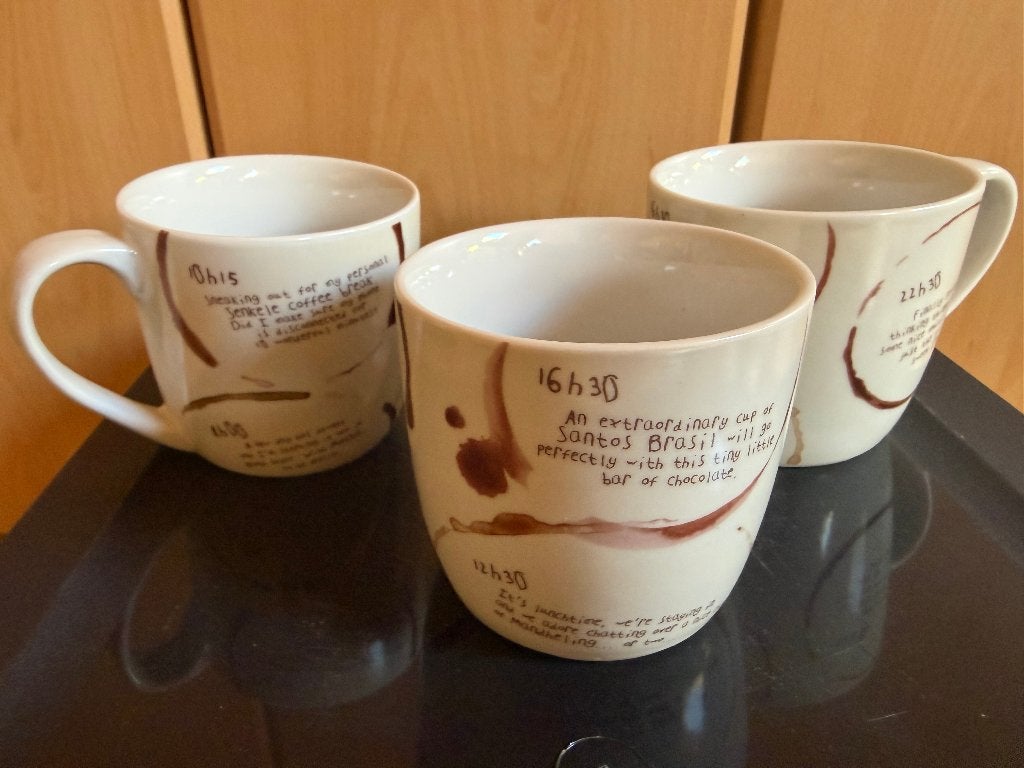 3 koffietassen Graindor, Ophalen of Verzenden, Nieuw, Steen, Mok