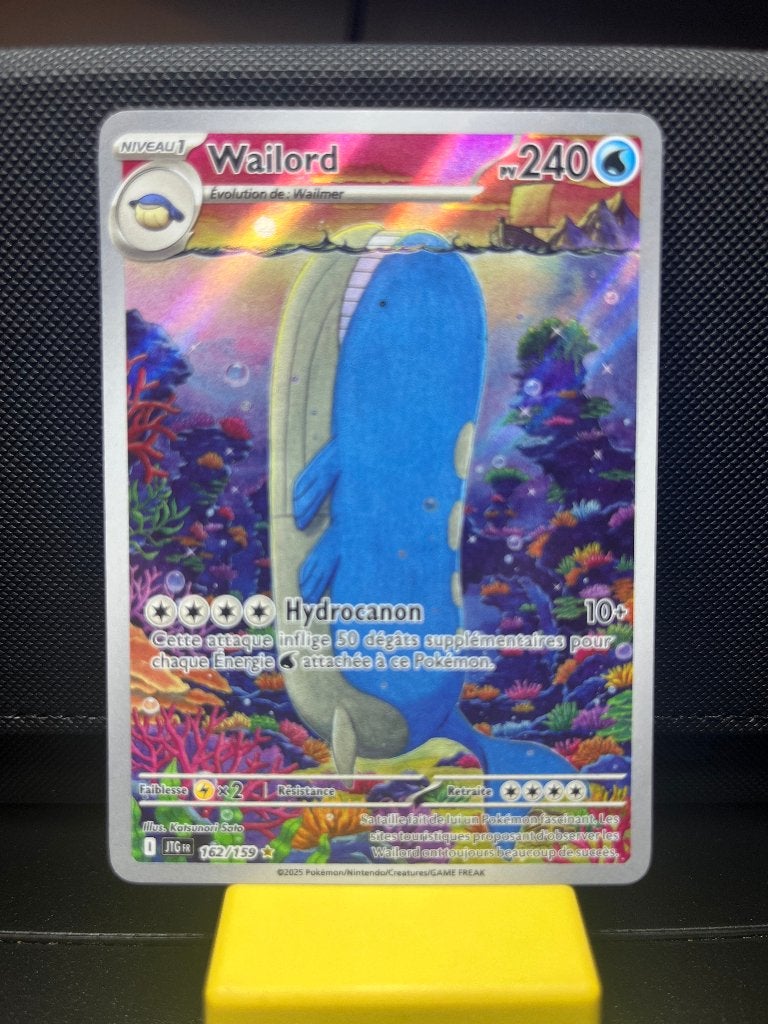 Wailord 162/159 FR (carte Pokémon), Enlèvement ou Envoi, Comme neuf, Cartes en vrac