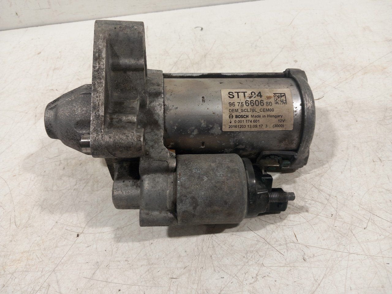 Startmotor Peugeot 208, Onderdelen@venauto.nl, Van der Ven Autorecycling B.V., Ettenseweg 76, 4706 PB Roosendaal, The Netherlands