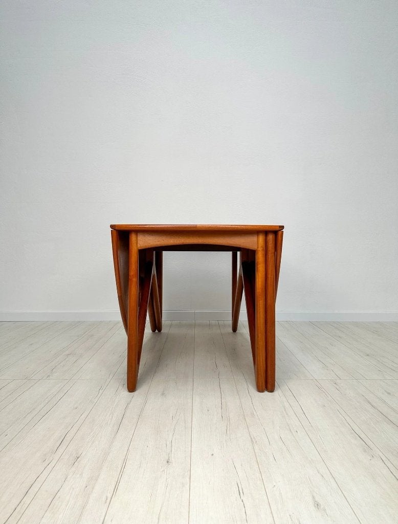 Niels Koefoed klaptafel model 304 teak gateleg Hornslet 60s, Ophalen