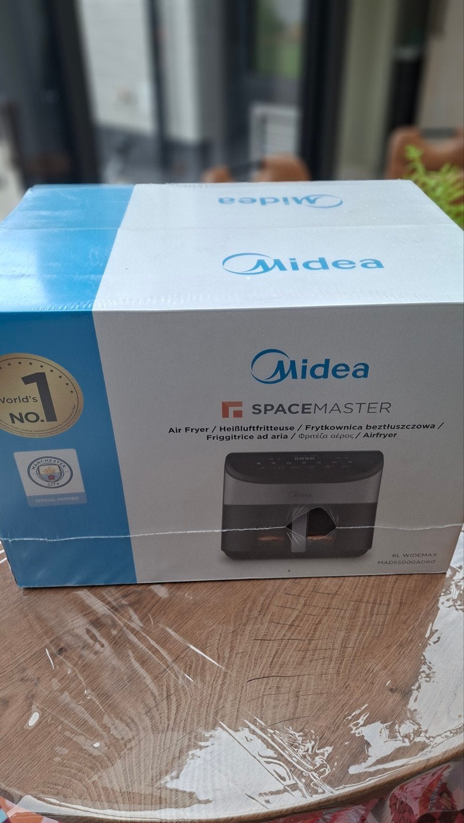 Nieuw in doos: Midea SpaceMaster Airfryer 6L (MAD6000ADKO), Ophalen, Nieuw, Airfryer