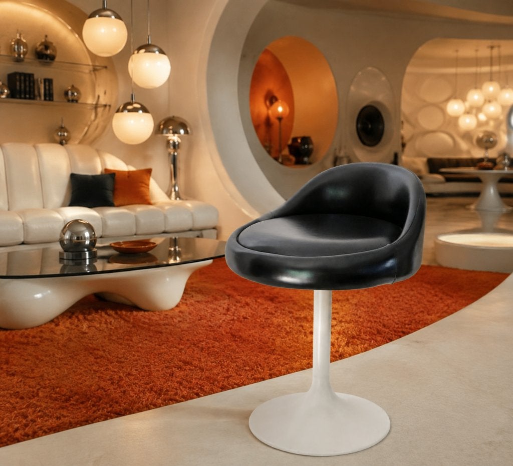 Vintage sixties swivel tabouret / Design chair Space Age, Enlèvement, Maison et Meubles