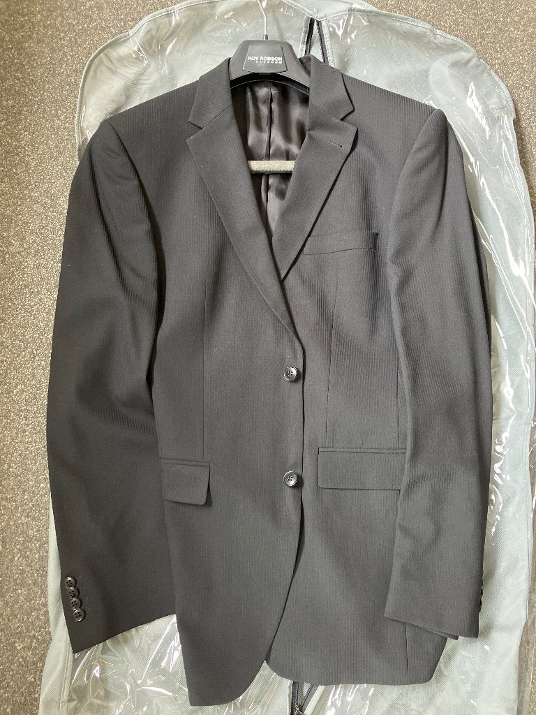 Kostuum vest wol Fashionstore, Ophalen, Maat 48/50 (M), Roy robson, Zwart