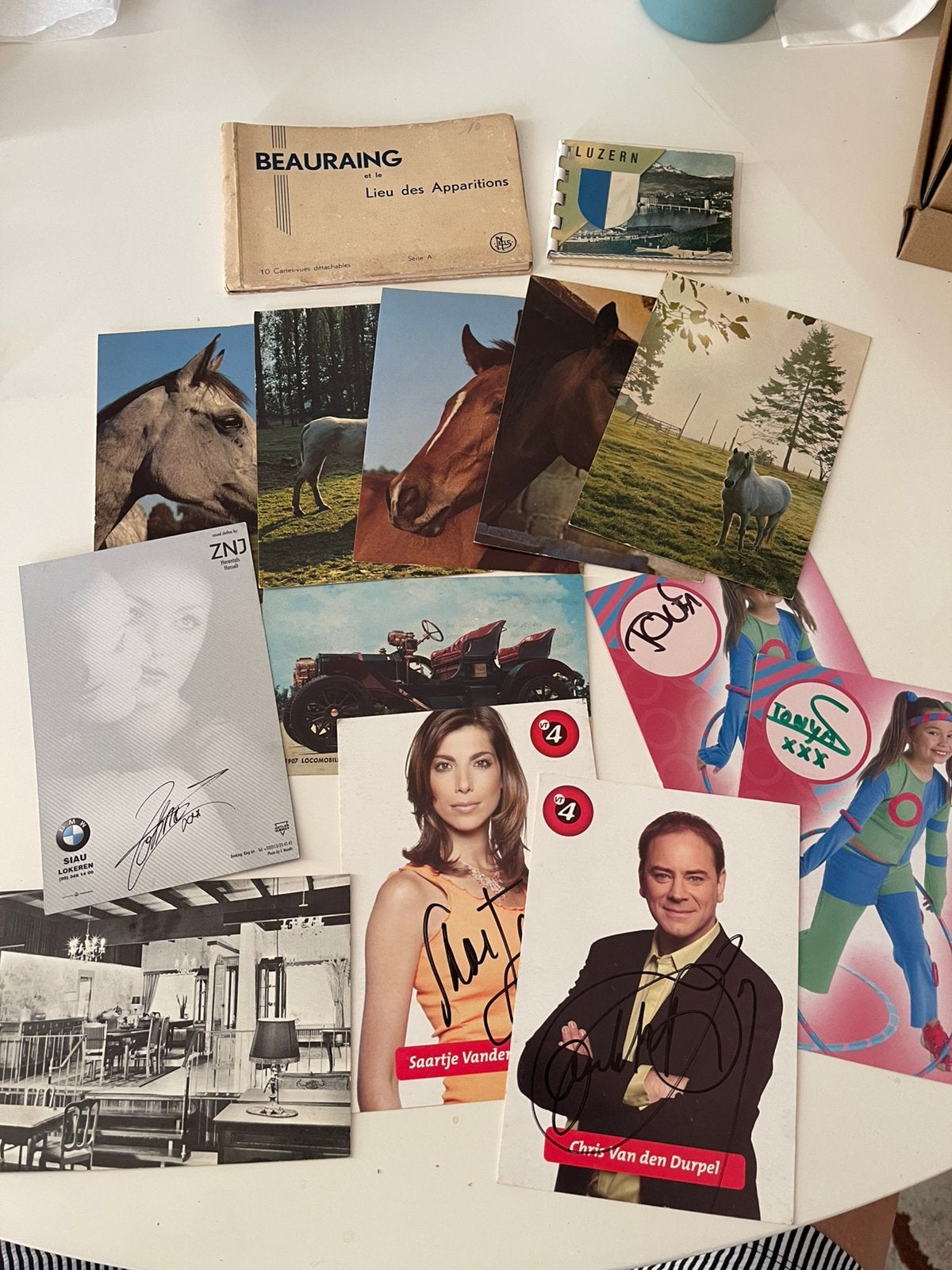 Cartes diverses, Envoi, Utilisé