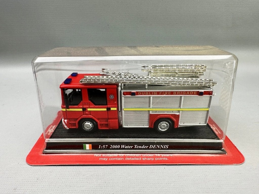 1:57 Del Prado 2000 Dennis Dublin Fire Brigade brandweer, Enlèvement ou Envoi, Utilisé, Autres types, Autres marques