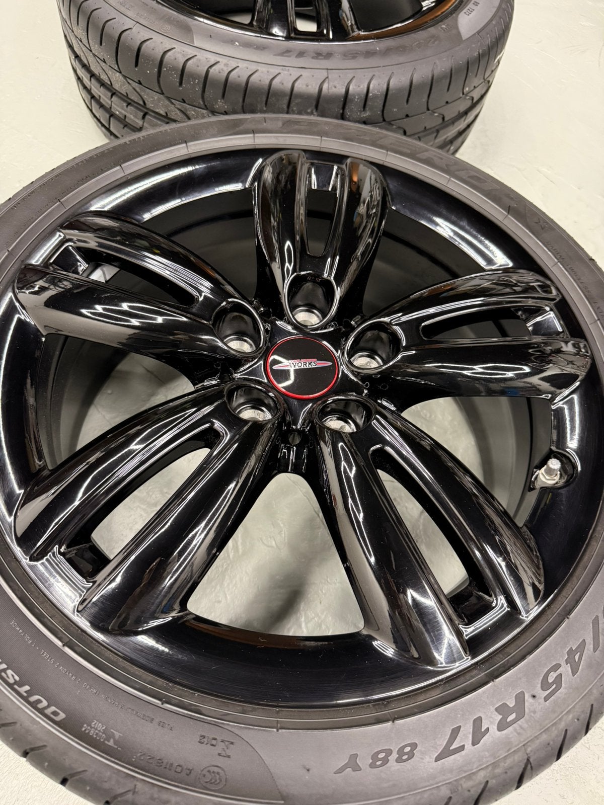 Mini cooper JCW spoke velgen set, Ophalen, 17 inch, Zomerbanden, Velg(en)