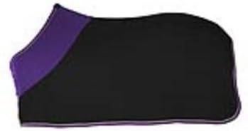 PFIFF - Fleecedeken - Zwart/Paars - 145/195, BR, Nieuw, Ophalen of Verzenden, Paars