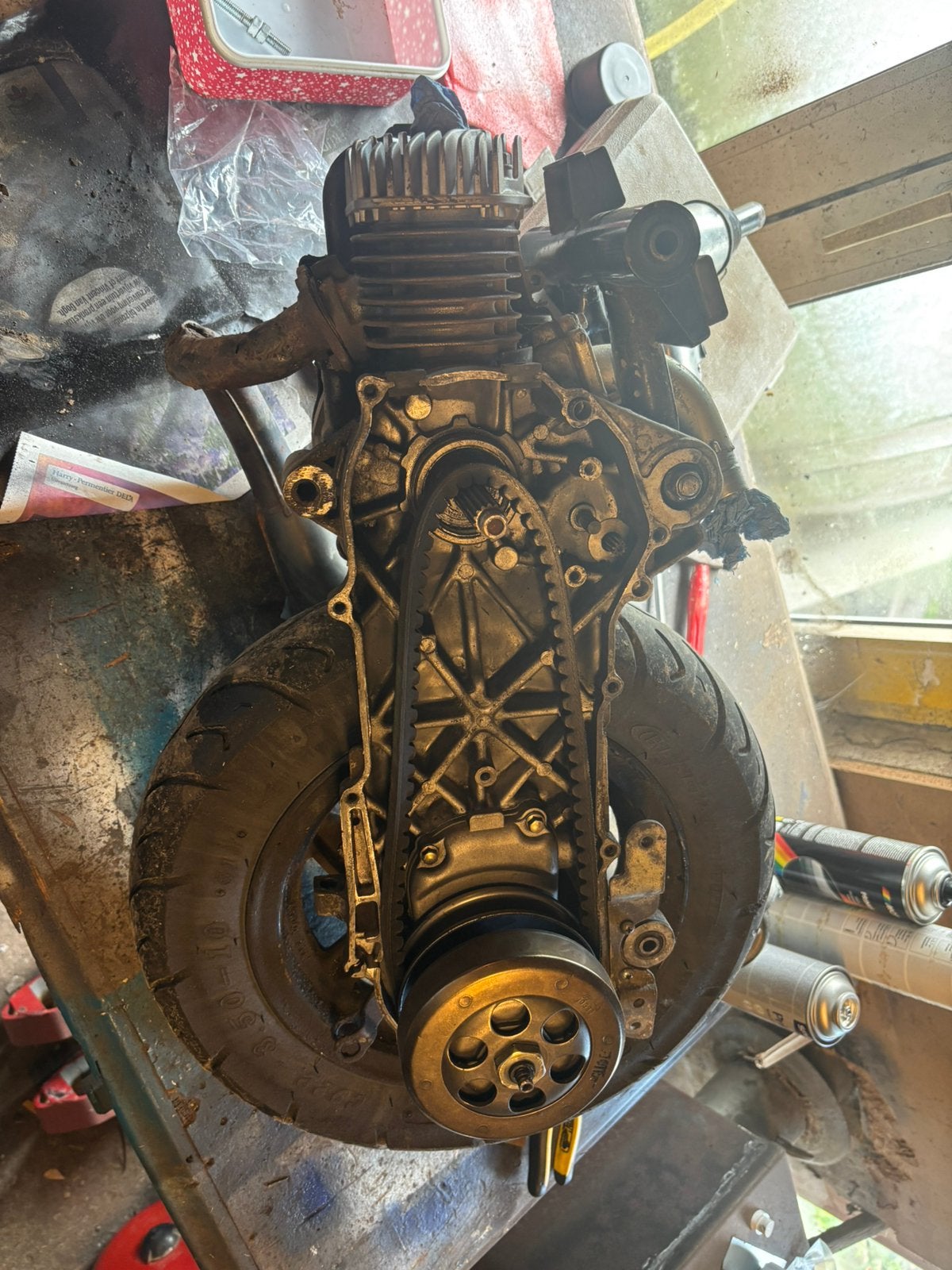 2t minerelli horizontaal blok, Fietsen en Brommers, Brommeronderdelen | Scooters, Ophalen, Gebruikt, Blok