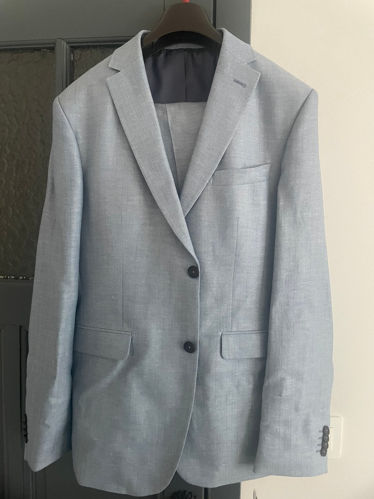 Kostuum Le fabuleux Marcel de Bruxelles, Vêtements | Hommes, Costumes & Vestes, Comme neuf, Taille 48/50 (M), Bleu, Enlèvement ou Envoi